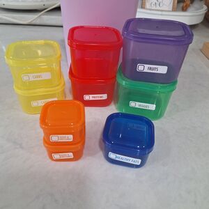 Portion fix containers 9 containers